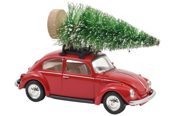 Norev VW Käfer Weihnachten rot 1973 - Jet Car 1:43