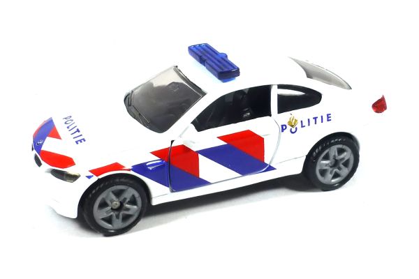 Siku 1450-003 BMW M3 Coupe "Politie" weiss/blau/rot Maßstab ca. 1:58 (Blister)