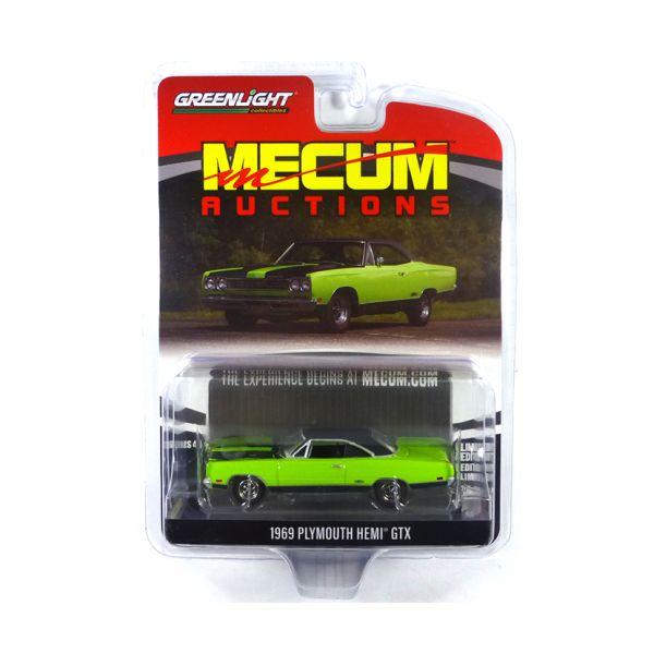 Greenlight 37190-C Plymouth HEMI GTX hellgrün - Mecum Auctions 1:64
