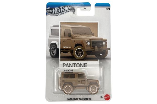 Hot Wheels JKY62 Land Rover Defender 90 braun - Pantone