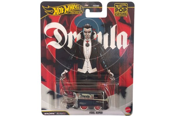 Hot Wheels HXD63-JHX01 VW T1 Kool Kombi schwarz/rot - Dracula 1:64