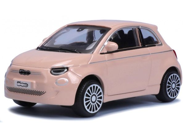 Bburago 30456 Fiat 500e rosa Maßstab 1:43 Modellauto
