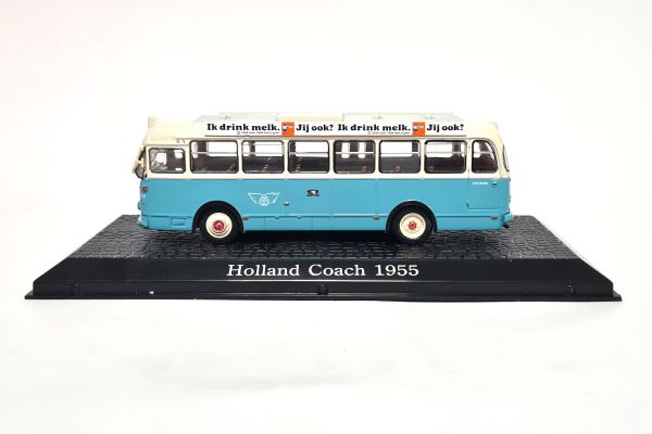 Atlas 7163110 Holland Coach 1955 weiß/blau Maßstab 1:72 Modell (NOS)