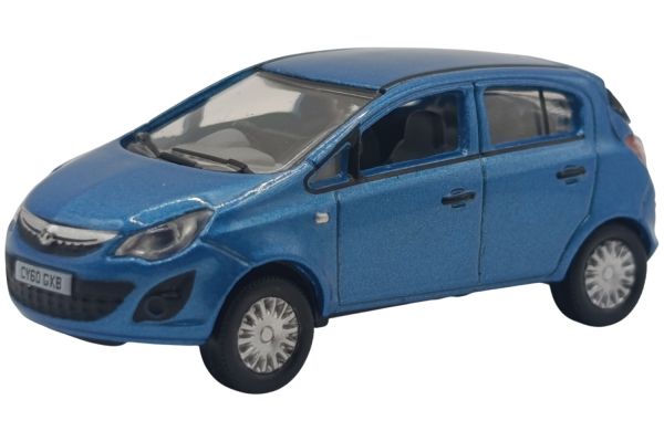 Oxford Opel Corsa (Vauxhall) 5-türig blau metallic 1:76