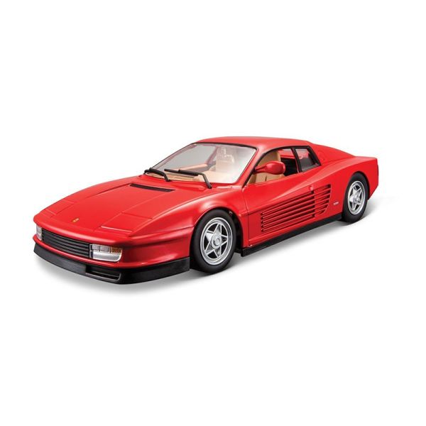 Bburago 26014 Ferrari Testarossa rot Maßstab 1:24 Modellauto