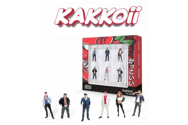 American Diorama AD2425 Figuren-Set Kakkoii 1:64