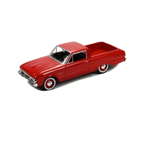 Motormax 79321 Ford Ranchero rot 1960 Maßstab 1:24 Modellauto