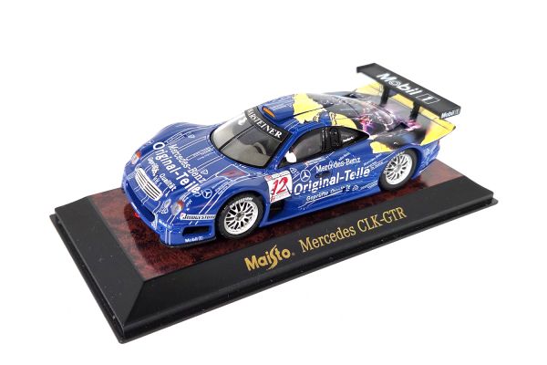 NOS! Maisto Mercedes-Benz CLK GTR #12 blau 1:43