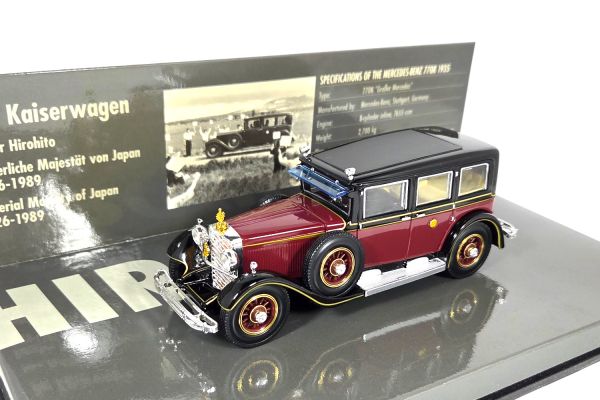 NOS! Minichamps Mercedes-Benz 770K Emperor Hirohito 1935 rot 1:43