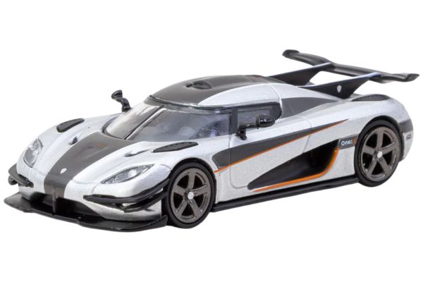 Tarmac Koenigsegg One:1 silber 1:64