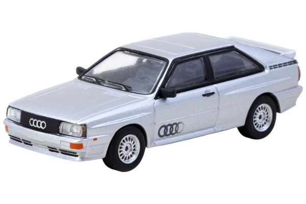 Tarmac + Schuco Audi Quattro silber 1:64