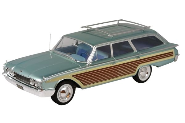 Modelcar Ford LTD Country Squire blau 1960