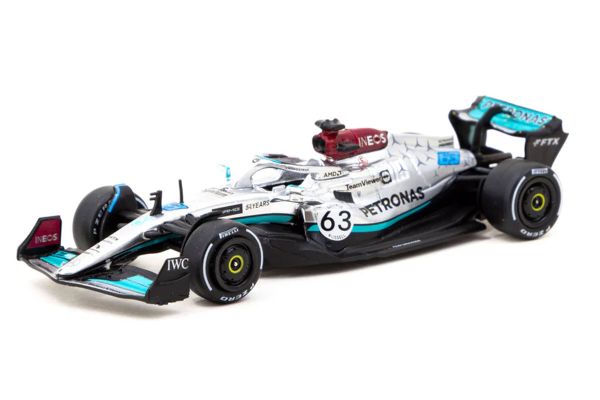 Tarmac T64G-F044-GR3 Mercedes-AMG F1 W13 E Performance George Russell Belgian Grand Prix 2022 Maßsta
