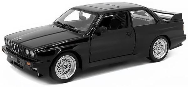 Bburago BMW M3 (E30) schwarz 1988