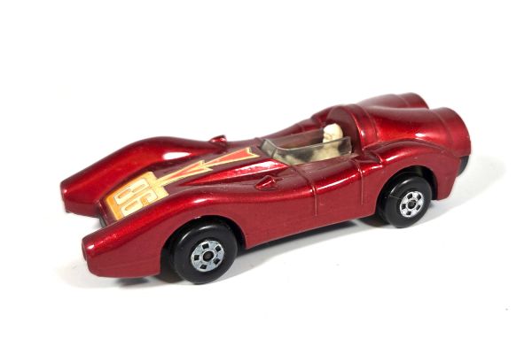 gebraucht! Matchbox No.69 Turbo Fury rot metallic Rola-matics Lesney 1973 - ganz leicht bespielt