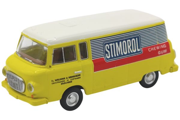 Brekina Barkas B1000 Kasten Stimorol 1962 gelb 1:87