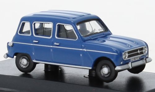 Oxford 76RN003 Renault 4 blau Maßstab 1:76 Modellauto