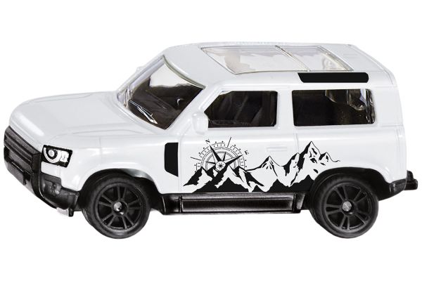 Siku 1120 Land Rover Defender 90 weiss/schwarz