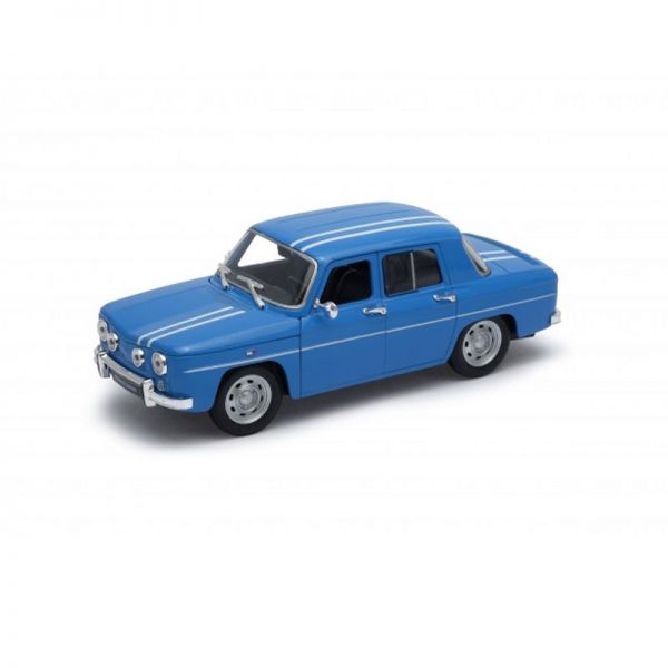 Welly 24015 Renault R8 Gordini blau/weiss Maßstab 1:24 Modellauto