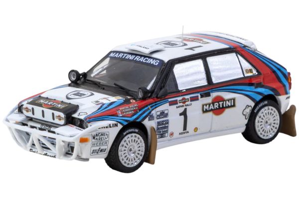 Tarmac Lancia Delta HF Integrale weiss/rot/blau 1992 Safari Rally 1:64
