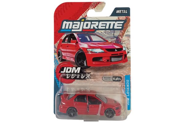 Majorette 8502100000 Mitsubishi Lancer EVO 9 rot - JDM Legends 1:64