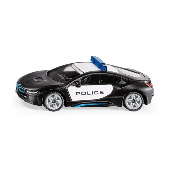 Siku 1533 BMW i8 &quot;Police&quot; schwarz/weiss (Blister)