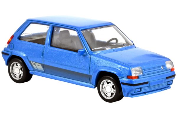 Norev Renault SuperCinq GT Turbo Ph II 1988 blau metallic - Jet Car 1:43