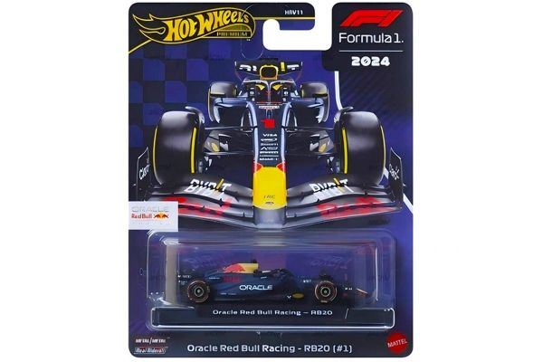 Hot Wheels HRV11-JBM12 Oracle Red Bull Racing/Course RB20 #1 - Formel 1 2024