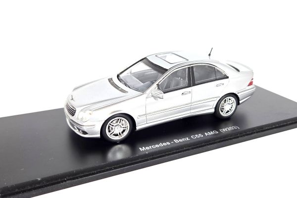NOS! Spark Mercedes-Benz C55 AMG (W203) silber 1:43