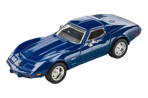 Majorette 8505001027 Chevrolet Corvette C3 Stingray 1976 blau - The Collection 1:64