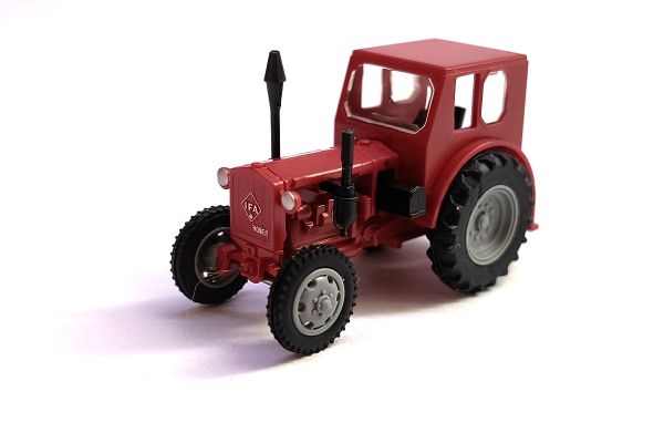 Busch Mehlose 210 006403 Traktor IFA Pionier rot Maßstab 1:87 Modellauto