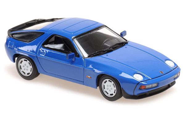 Maxichamps 940068124 Porsche 928 S blau 1979 Maßstab 1:43 Modellauto