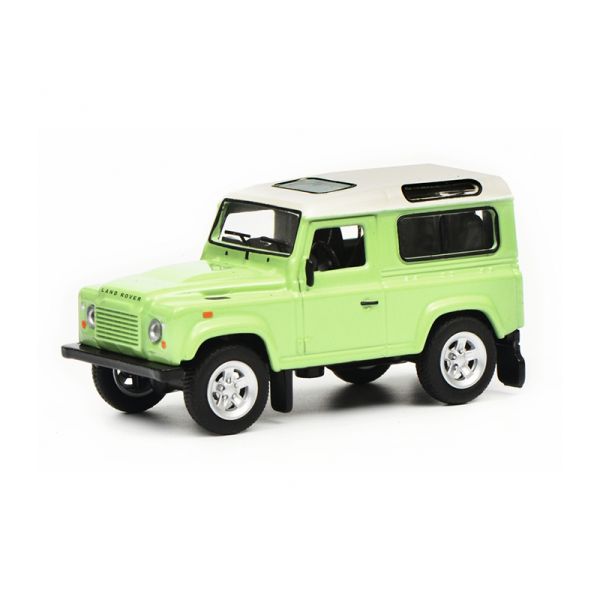 Schuco 452018100 Land Rover Defender hellgrün/weiss Maßstab 1:64 Modellauto
