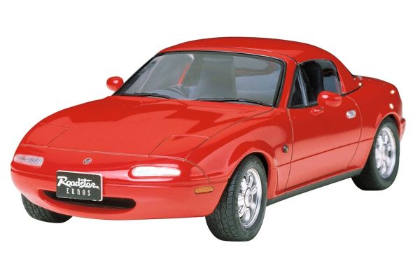 Tamiya Mazda MX-5 (Eunos Roadster) rot Bausatz 1:24