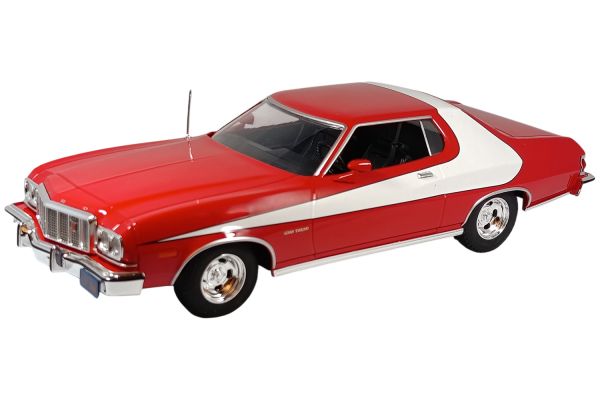 Modelcar Ford Gran Torino 1975 rot/weiss 1:18