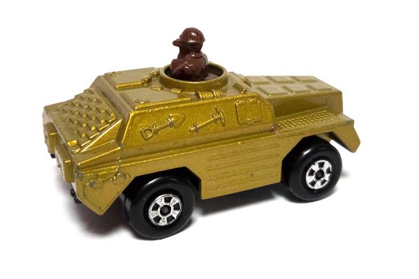 gebraucht! Matchbox Rolamatics No.28 STOAT gold metallic1973 - ganz leicht bespielt