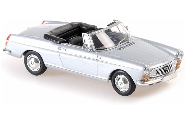 Maxichamps 940112930 Peugeot 404 Cabriolet silber 1962 Maßstab 1:43 Modellauto