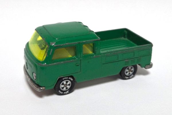 gebraucht! Siku 1030 VW T2 Pritschenwagen grün - leicht bespielt