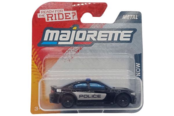Majorette Dodge Charger Police schwarz - Ride Now