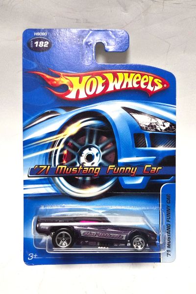 NOS! Hot Wheels H9090 Ford Mustang Funny Car 1971 - 182/2005 Blister