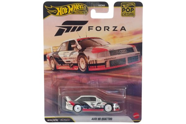 Hot Wheels HXD63-JHX05 Audi 90 Quattro weiss/rot/schwarz - Forza 1:64