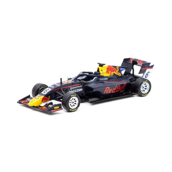 Tarmac T64-069-19MGP06 Dallara Formula 3 FIA F3 World Cup 2019 Jüri Vips Red Bull Maßstab 1:64 Model