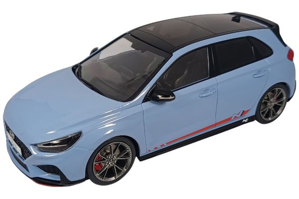 Modelcar Hyundai i30 N 2021 hellblau