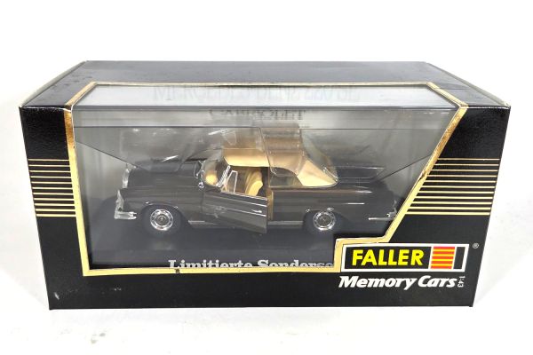 NOS! Faller 4312 Mercedes-Benz 280 SE Cabriolet (W111) braun 1:43