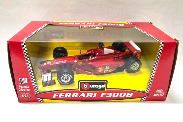 NOS! Bburago 6503 Ferrari F300B rot Michael Schumacher 1:24