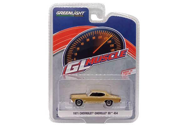 Greenlight 13350-C Chevrolet Chevelle SS 454 hellbraun 1971 - GL Muscle 1:64