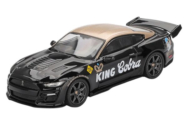MiniGT 1130 Shelby GT500 Dragon Snake Concept 2020 schwarz/gold 1:64