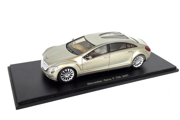 NOS! Spark Mercedes-Benz F 700 Studie 2007 beige 1:43