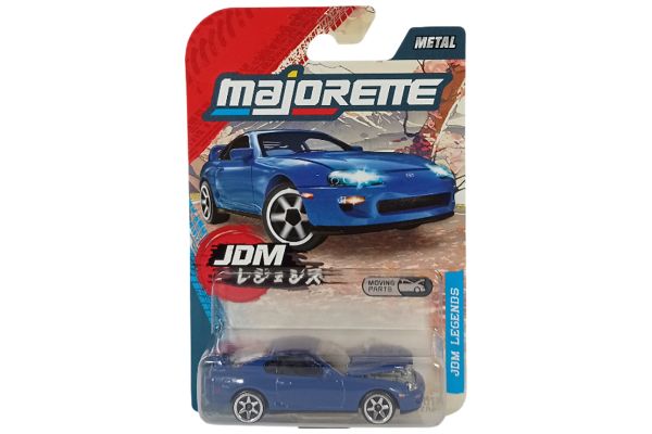 Majorette 8502100000 Toyota Supra JZA80 blau - JDM Legends 1:64