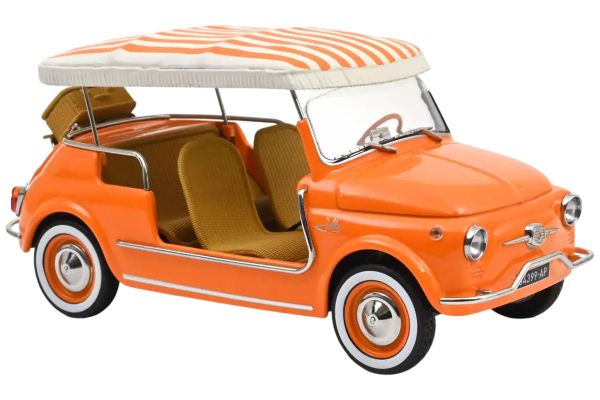 Norev Fiat 500 Jolly 1965 orange 1:18